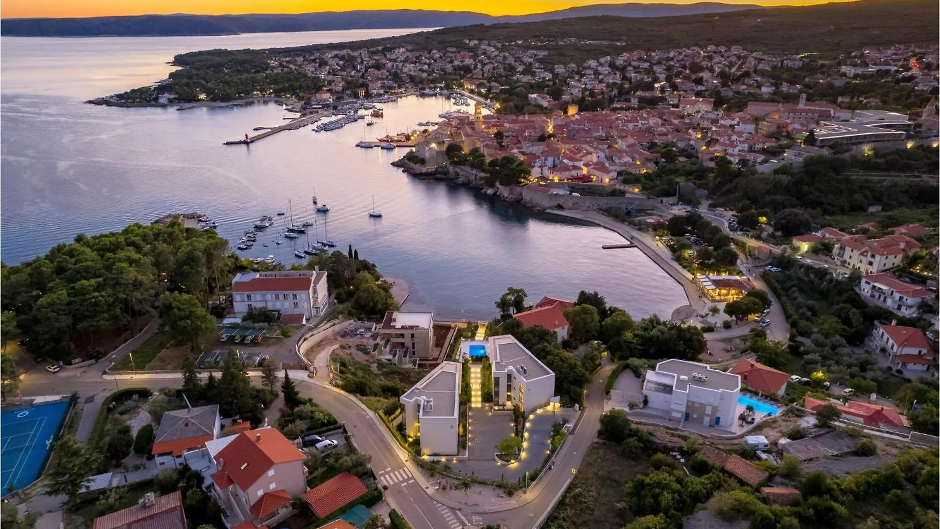 Stunning Apartment In Krk With House Sea View Krk Town