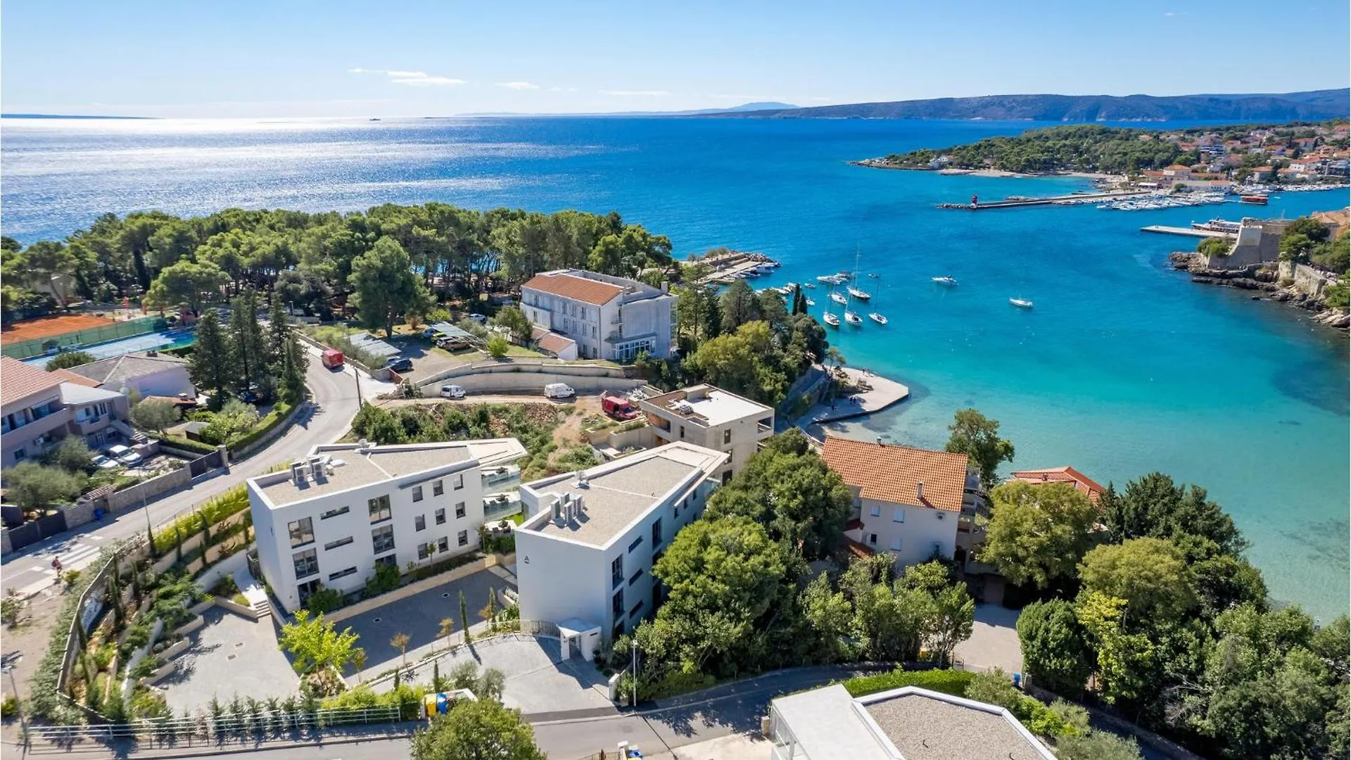 Stunning Apartment In Krk With House Sea View Krk Town Croatia