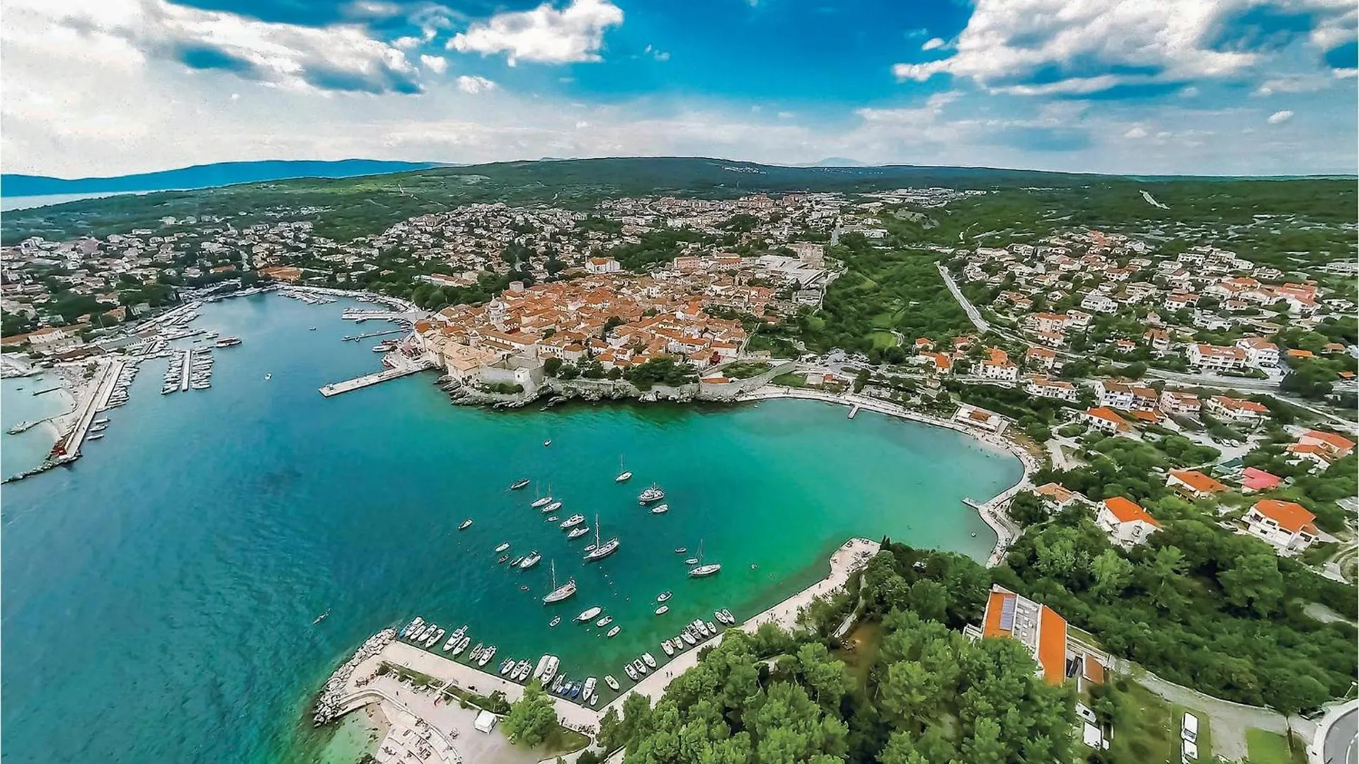 Stunning Apartment In Krk With House Sea View Krk Town Croatia