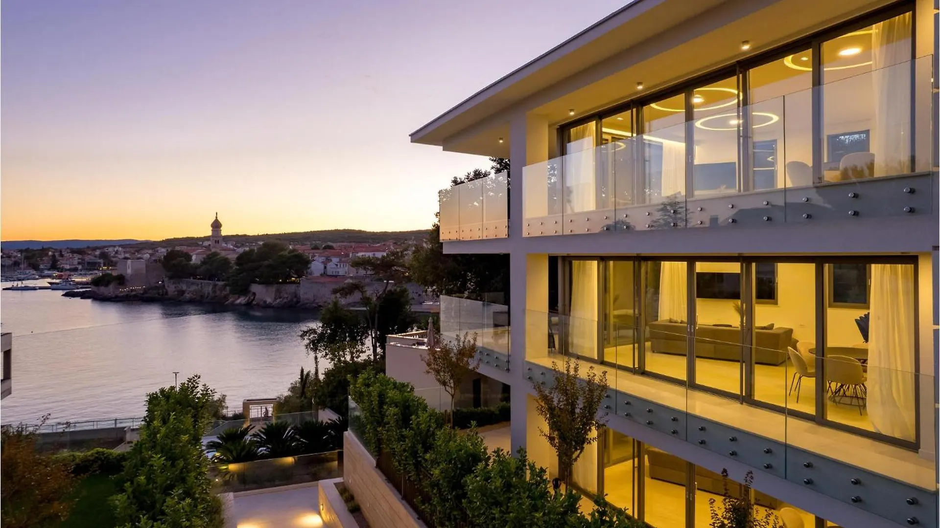 Stunning Apartment In Krk With House Sea View Krk Town